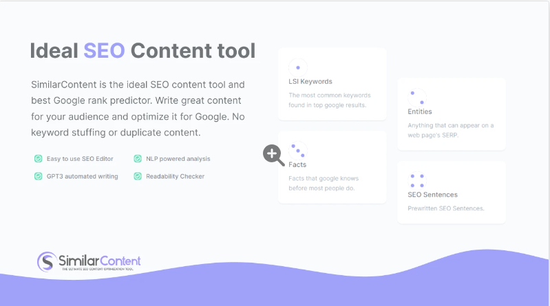 Similar Content homepage