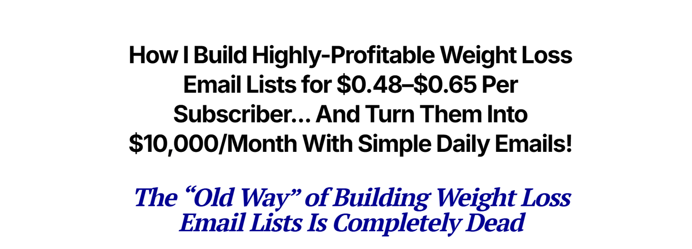 weight loss affiliate secrets 2026 official course homepage