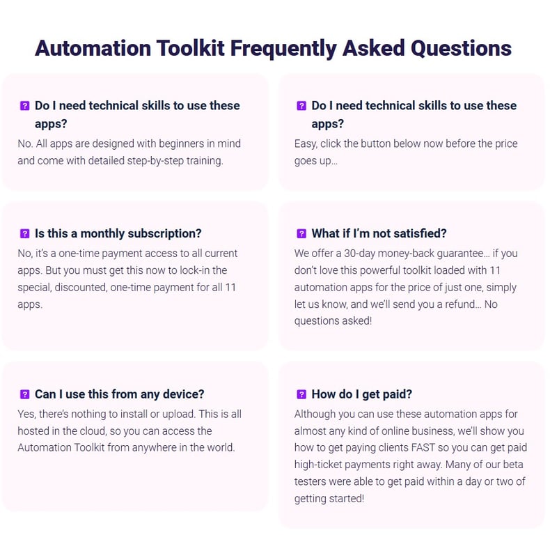 Automation Toolkit + Otos