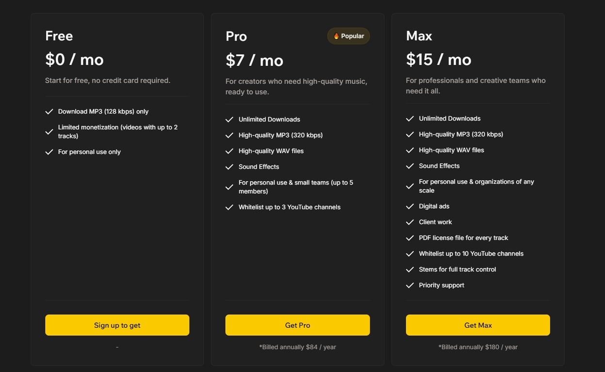 Tunetank Max account package with full premium features