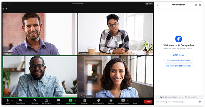 Zoom Pro features