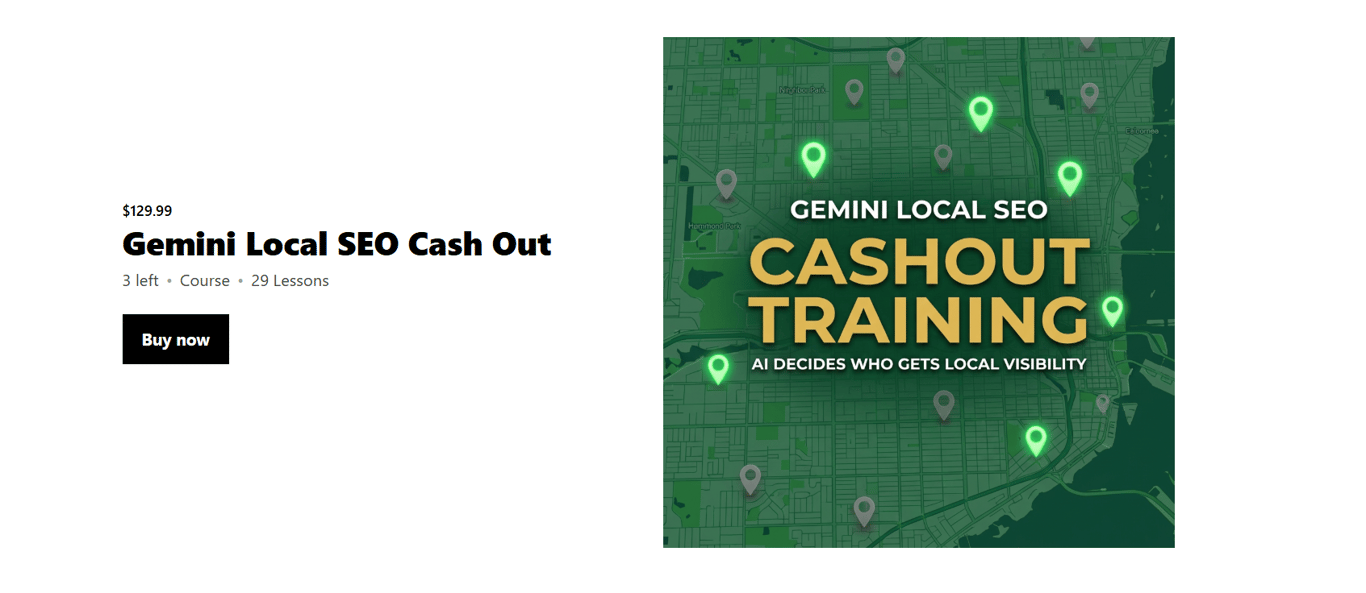 gemini-local-seo-cash-out-gmb-crush-course-homepage-login-portal