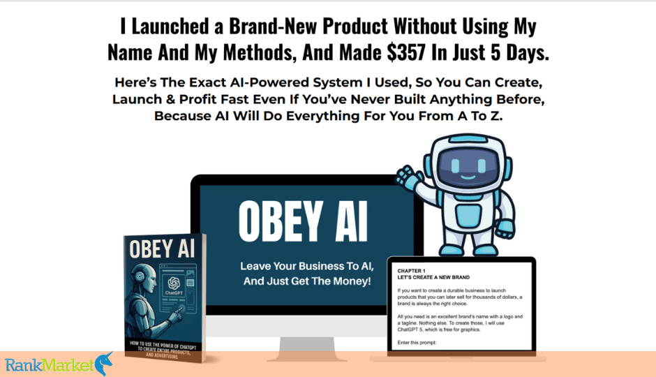 Obey Ai Homepage 