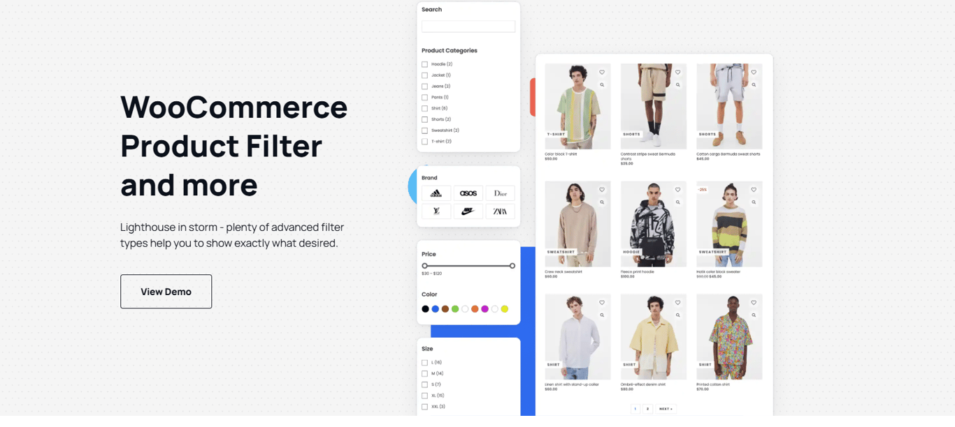 Piotnet Grid WooCommerce advanced features