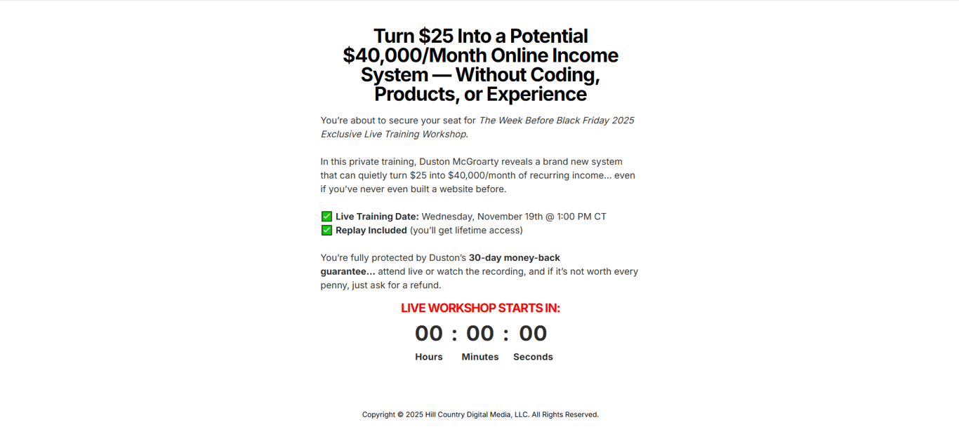 the-week-before-black-friday-2025-workshop-homepage