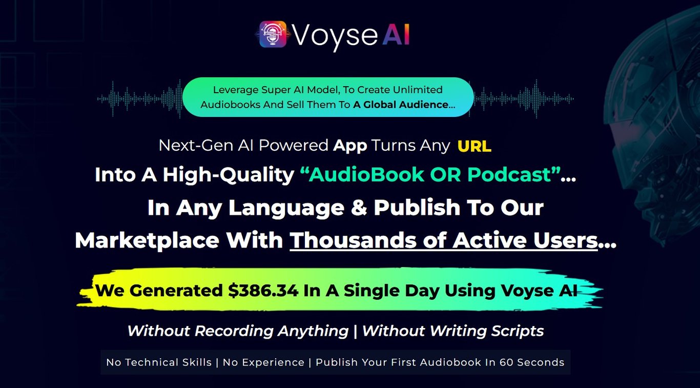 Voyse AI Homepage
