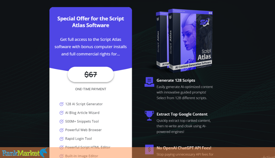 Script Atlas Pricing Tiers
