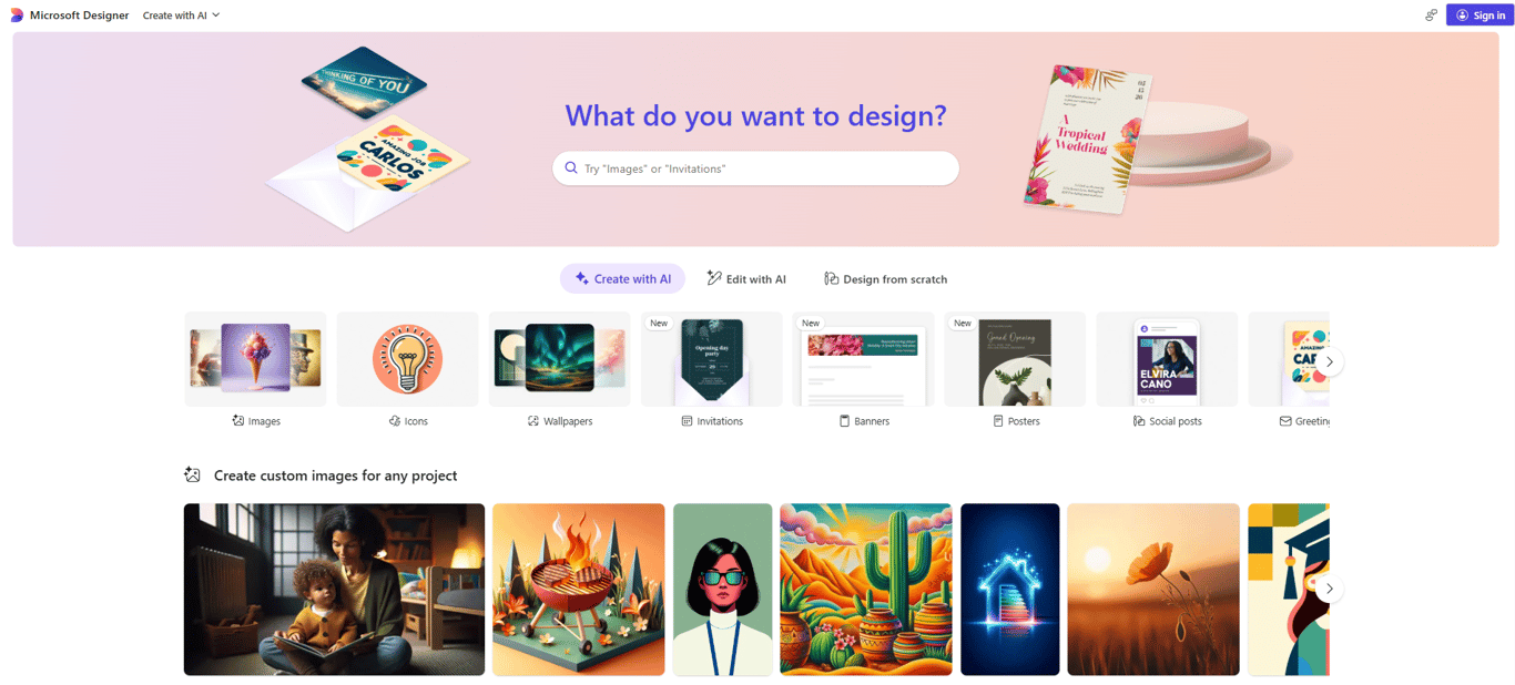 Microsoft-Design-homepage-simple-user-friendly-interface