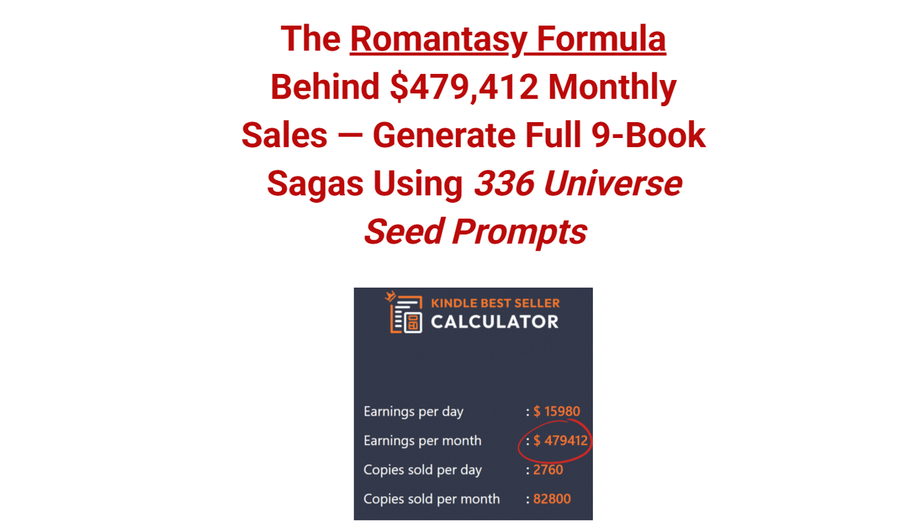 Romantasy Saga Creation Dashboard Interface Displaying Prompt Organization Tools Worldbuilding Panels And Structured Workflow For Multi-Book Fantasy Romance Writing