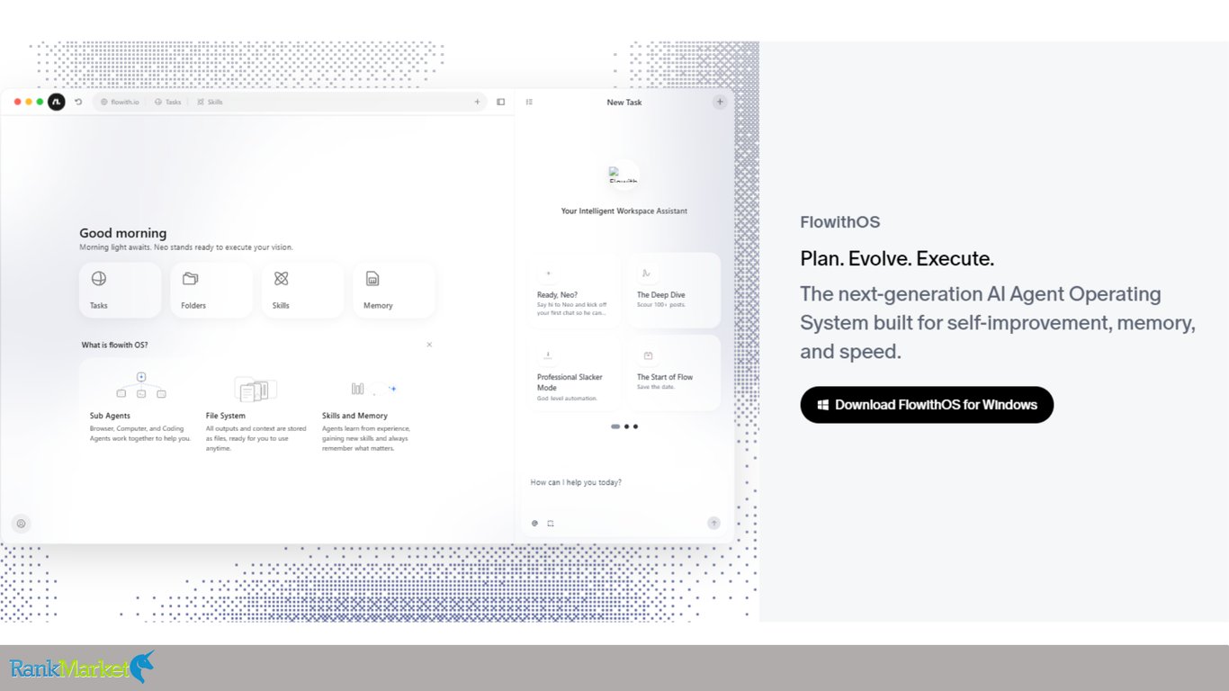 Desktop-Application-Interface-Of-Flowithos-On-Windows-Displaying-A-Clean-Minimalist-Workspace-With-Task-Management-Folders-And-Ai-Assistant-Panels