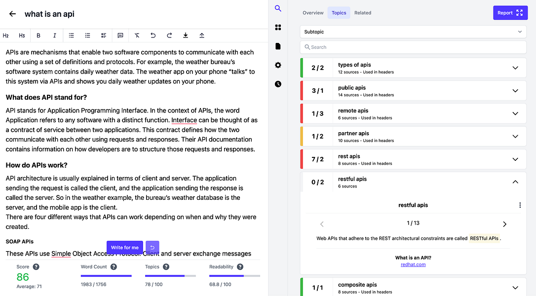 NeuralText features