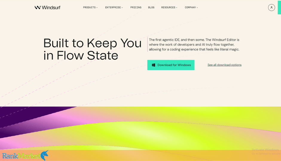 Windsurf Homepage