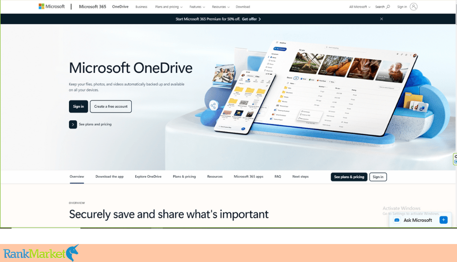 Onedrive 1Tb