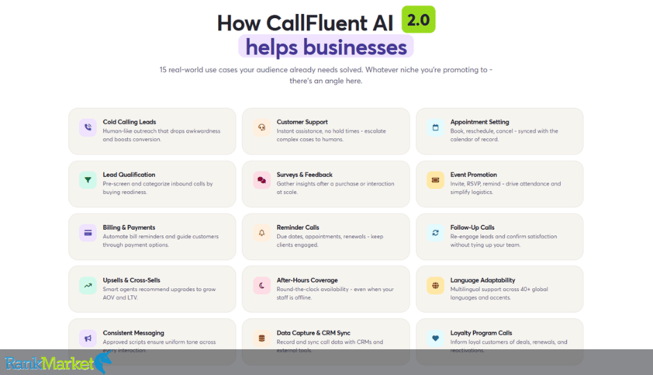 Callfluent Ai 2.0 + Otos