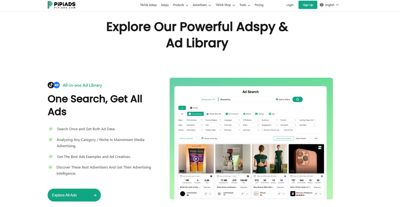 pipiads-tiktok-ad-library