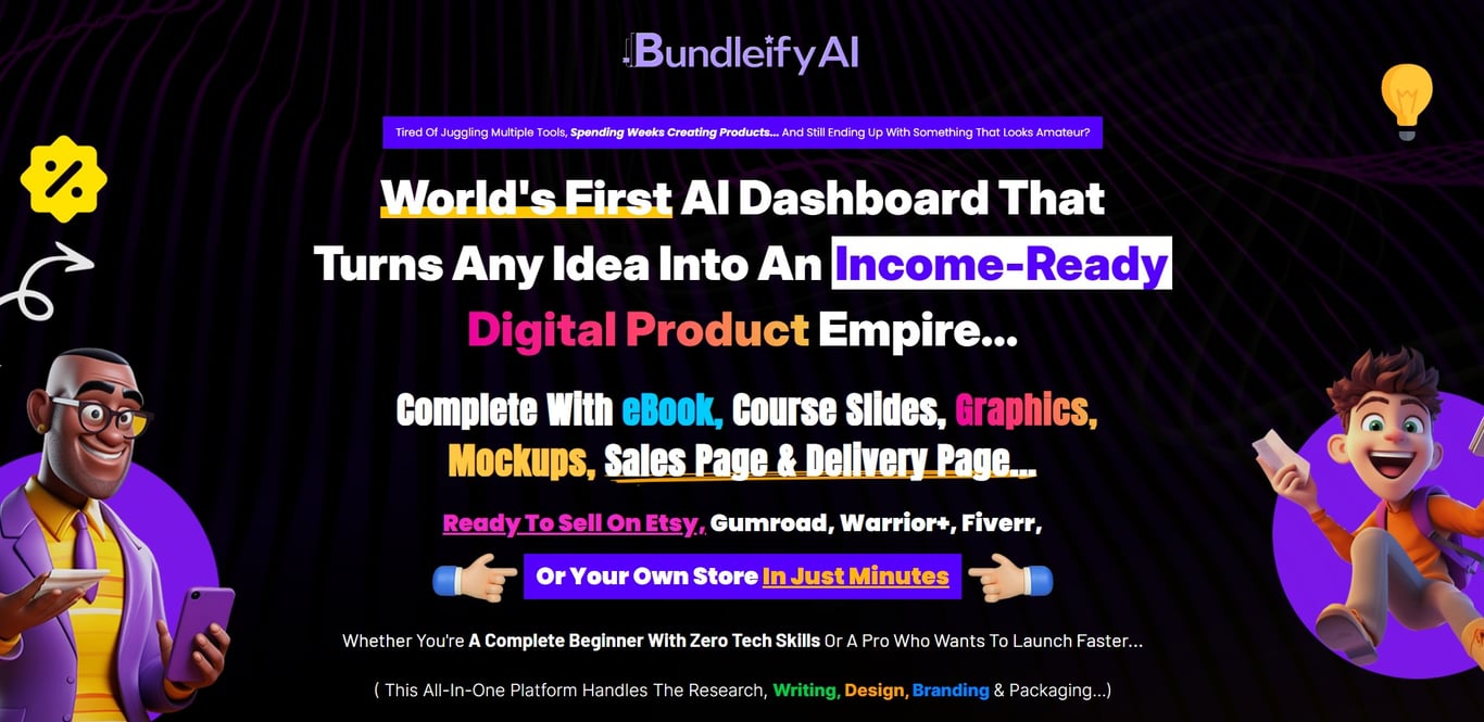 Bundleify AI-Homepage