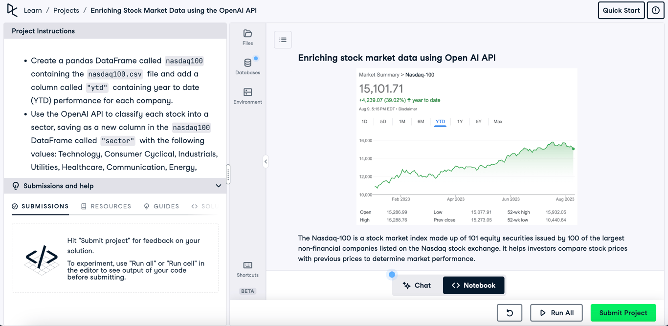 DataCamp features