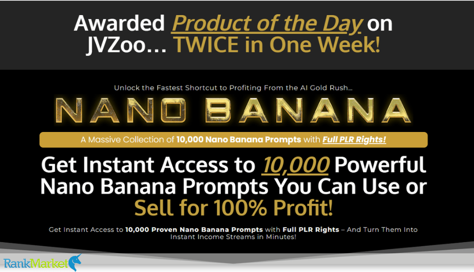 Nano Banana Prompts Plr