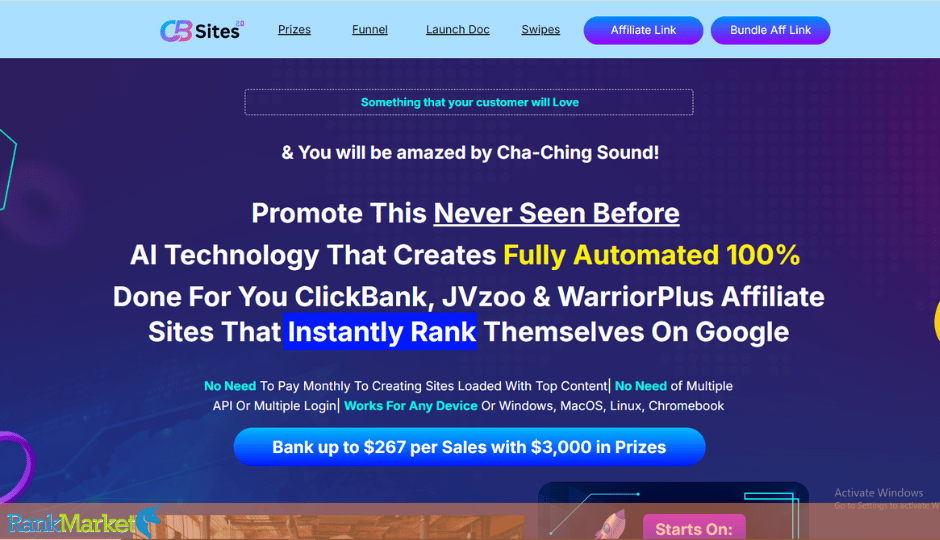 Cb Sites 2.0 Homepage