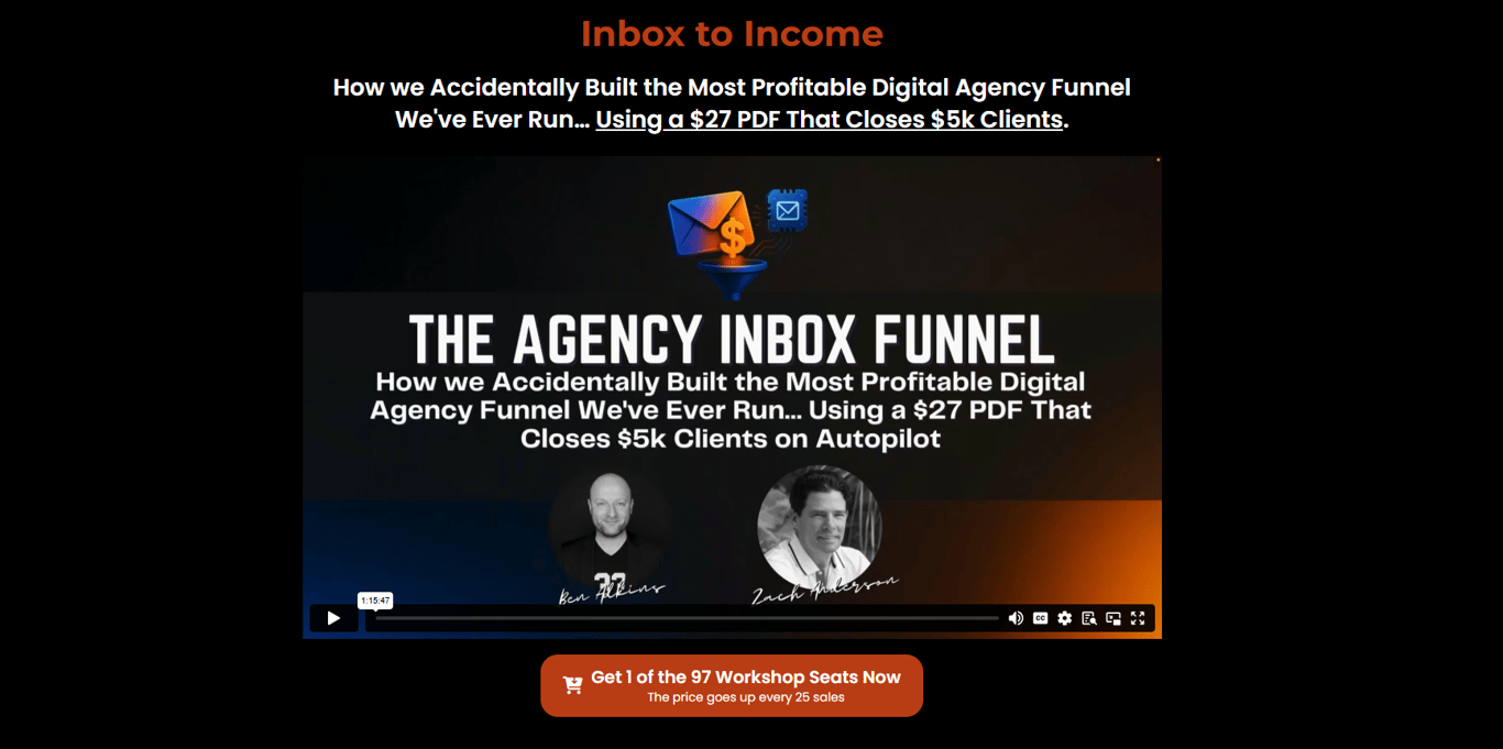 inbox-to-income-by-ben-adkins-homepage-email-marketing-course-for-online-business