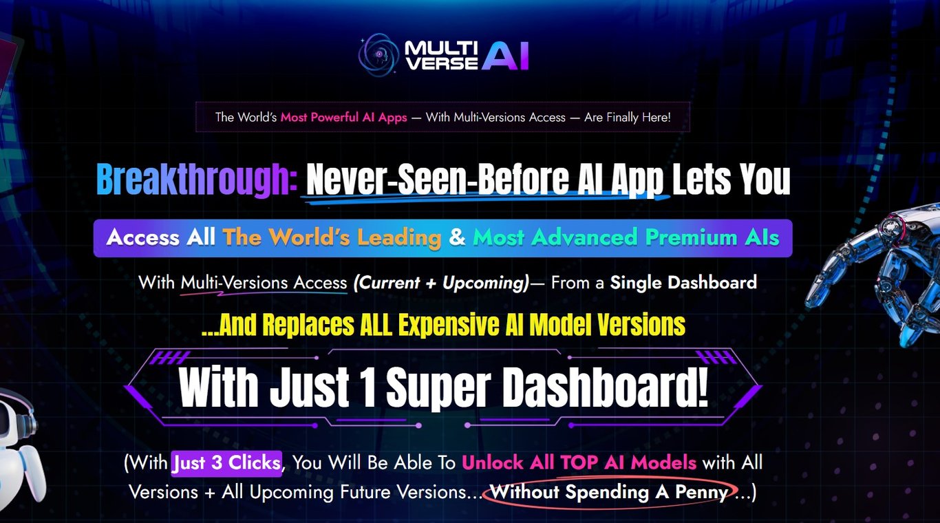 Multiverse AI Homepage