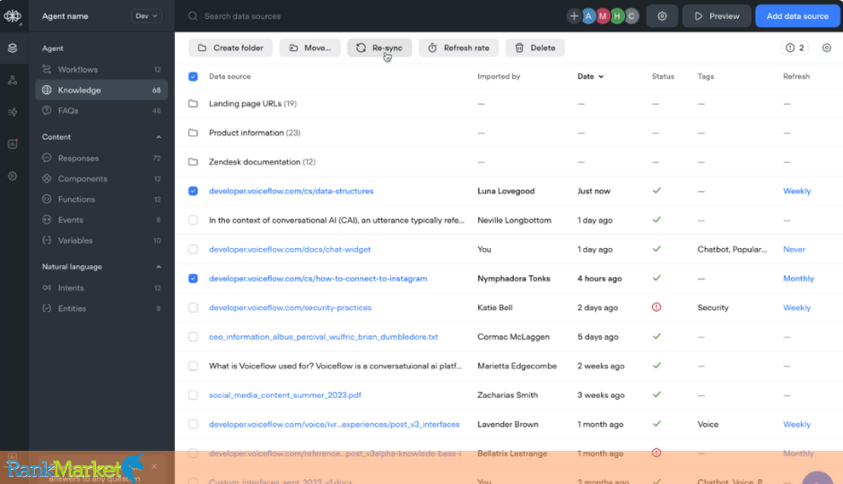Voiceflow Features