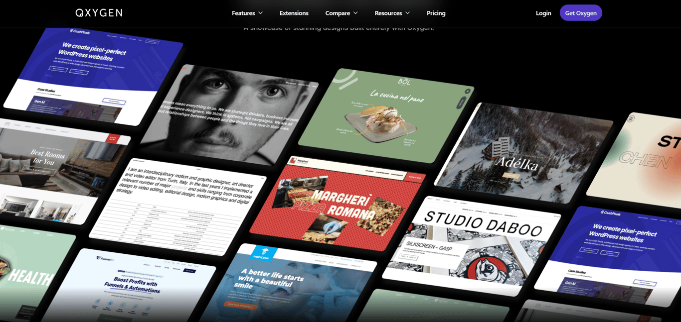 oxygen builder advanced features wordpress site builder customization tools