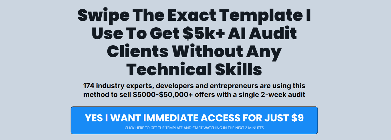 the-ai-audit-high-ticket-client-acquisition-template-homepage-dashboard