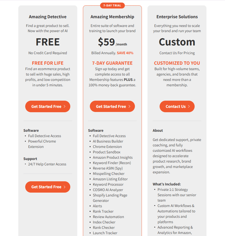 Subscription-pricing-columns-for-Free-Membership-and-Enterprise-tiers