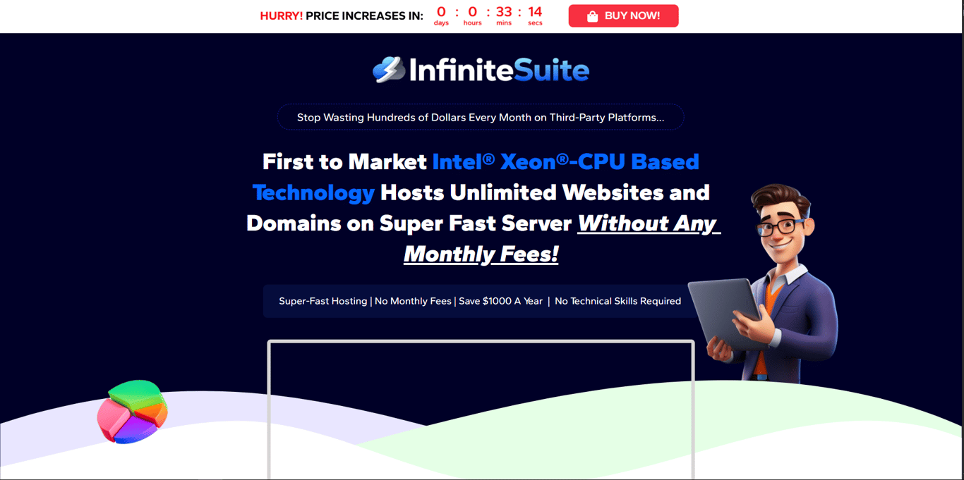 Infinite Suite homepage
