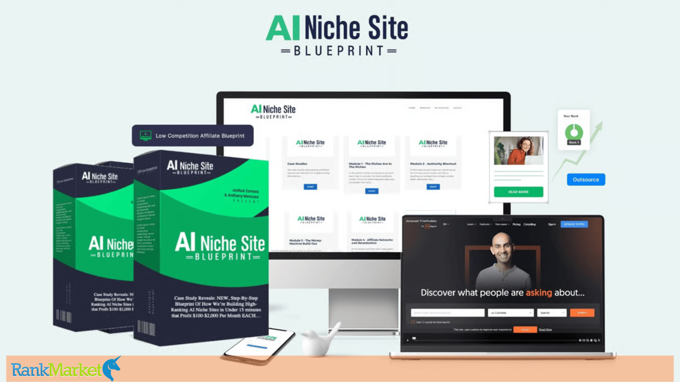 Ai Niche Site Blueprint + Otos