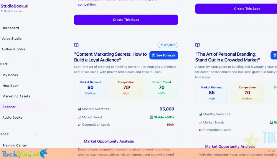 Studiobook Ai Features