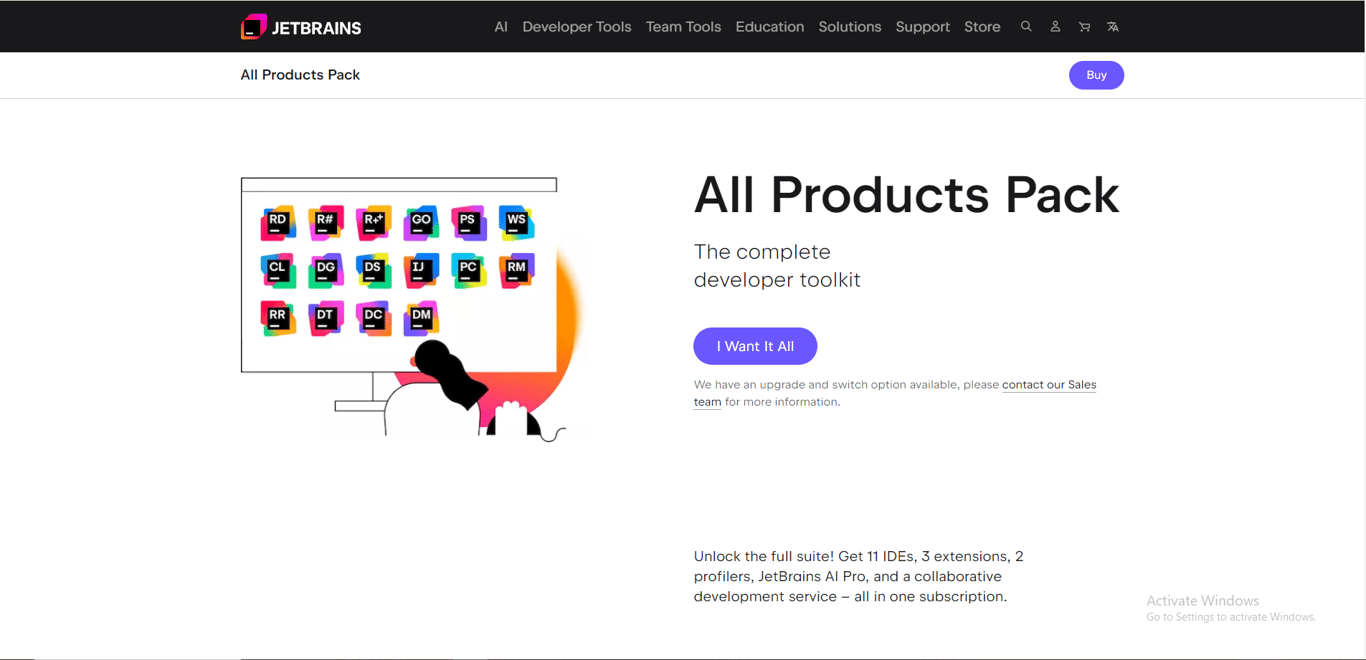 JetBrains- All- Products- Pack -homepage