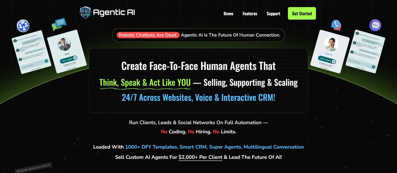 Agentic Ai Homepage