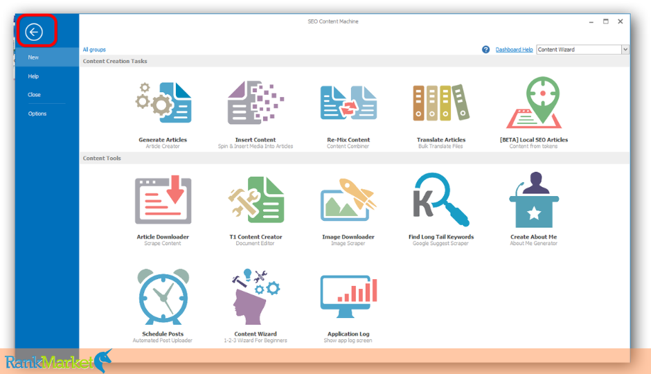 Key features of SEO Content Machine