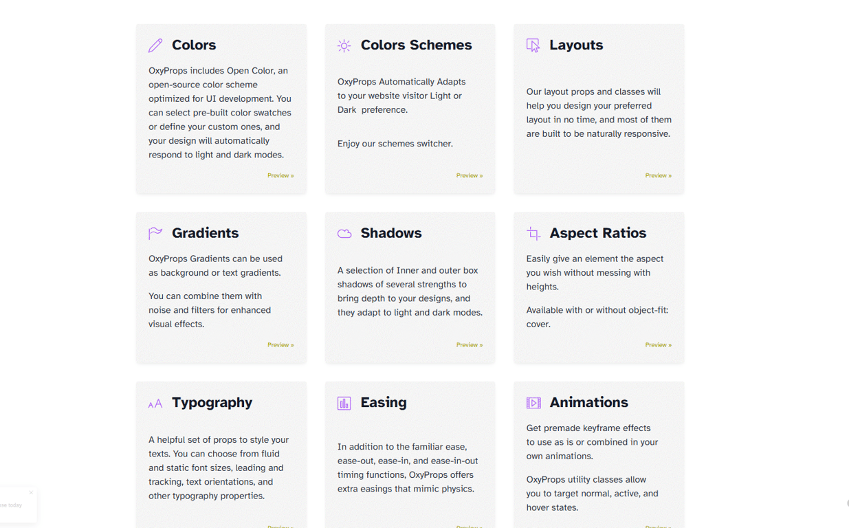 oxyprops-features