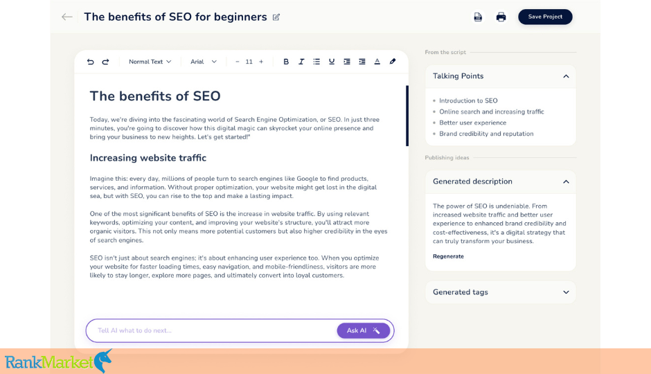 Maekersuite Features