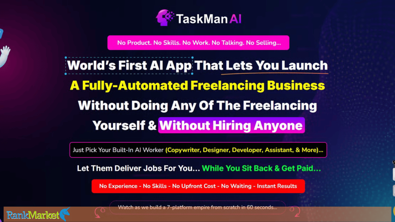 Taskman Ai Homepage