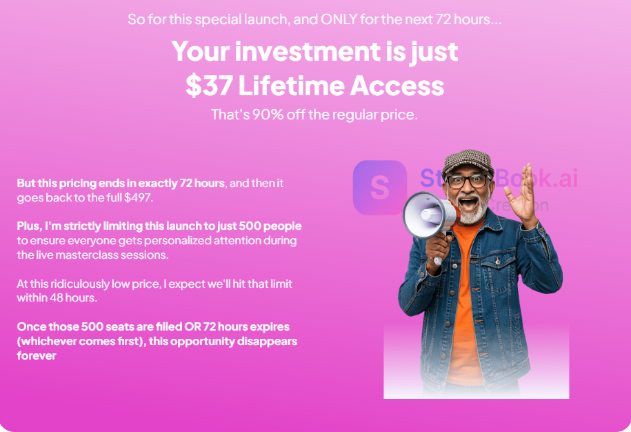StudioBook AI pricing