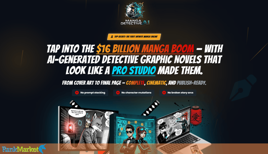Manga Detective Ai + Otos
