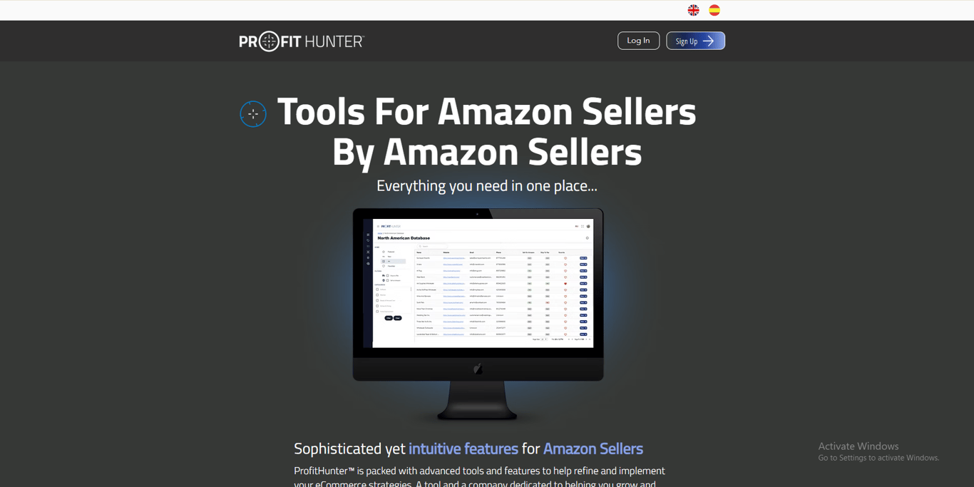 The Profit Hunter homepage