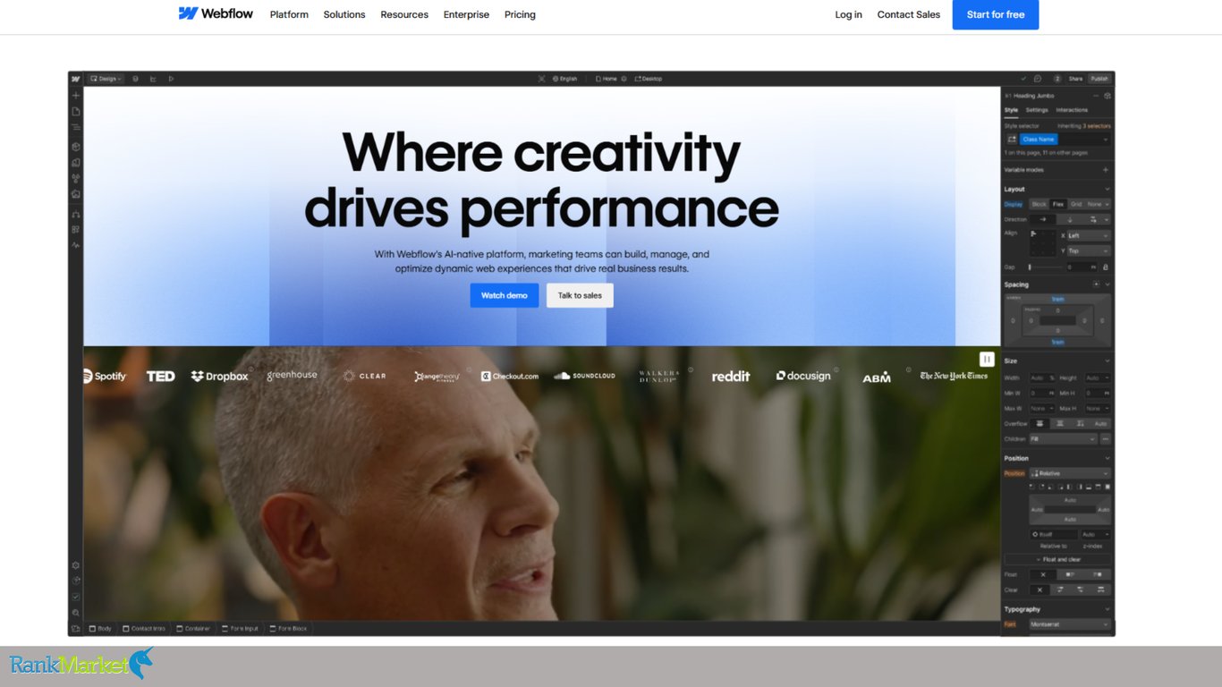 Webflow-Professional-No-Code-Visual-Builder
