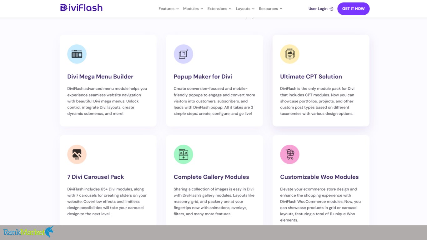 Diviflash-Feature-List