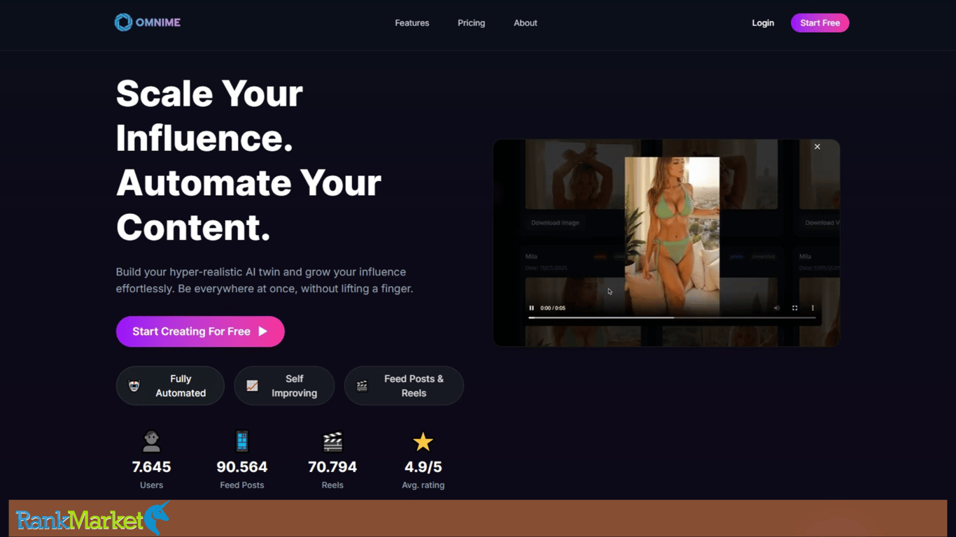 Omnime Ai Homepage