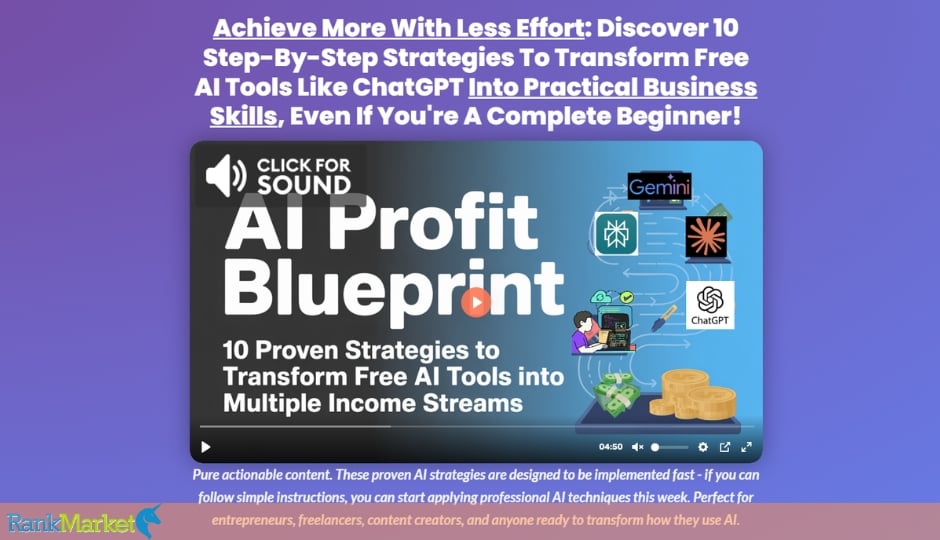 Ai Profit Blueprint + Otos
