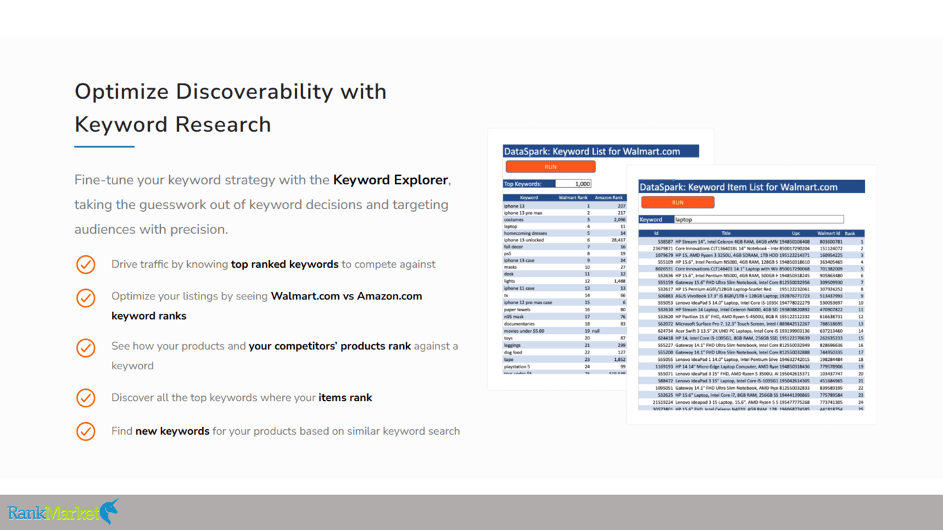 Dataspark-Walmart-Keyword-Research-Tool
