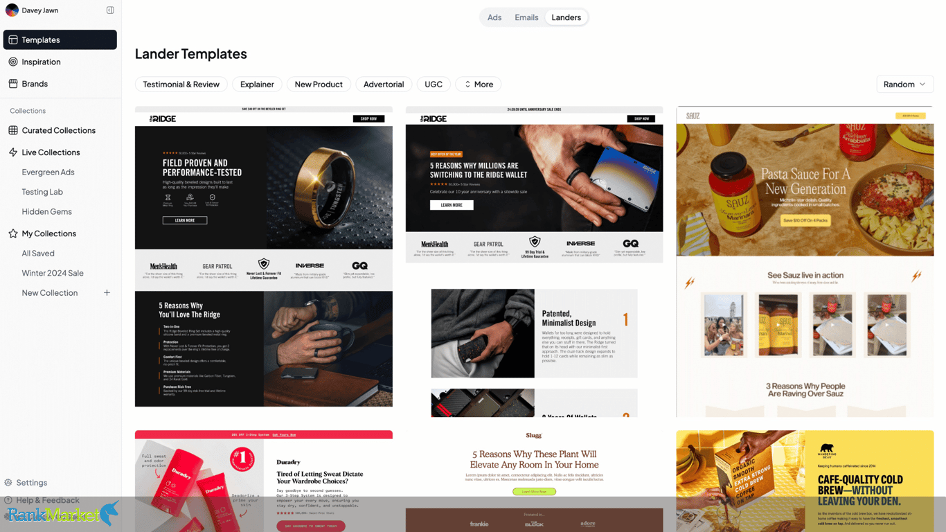 Pre-Designed Landing Page Templates From Creativeos, Optimized For Conversion.