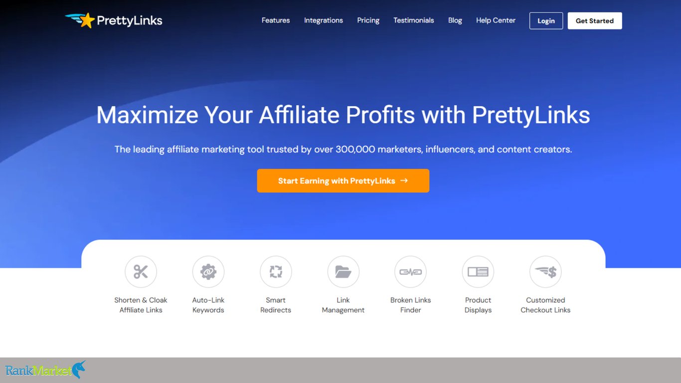 Prettylinks-Dashboard-Homepage-Wordpress-Link-Management