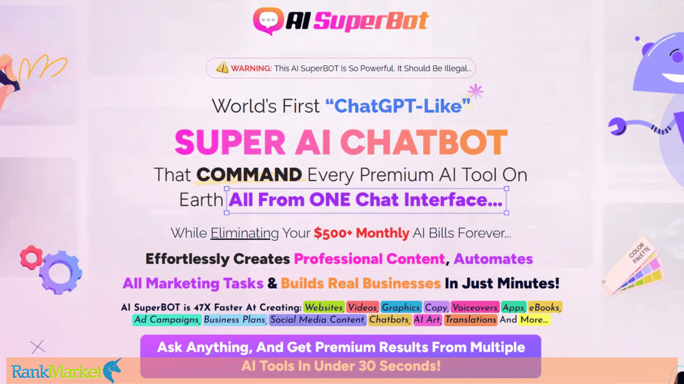 Ai Superbot Homepage