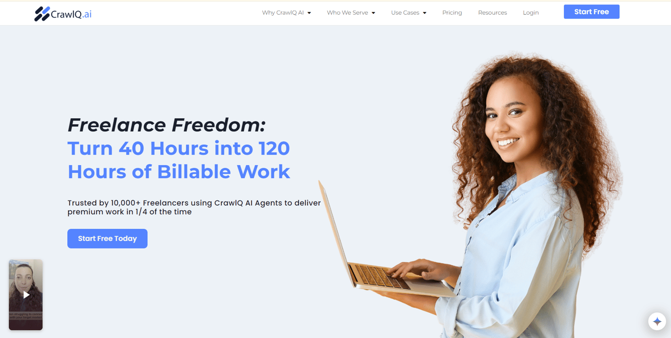 CrawlQ homepage